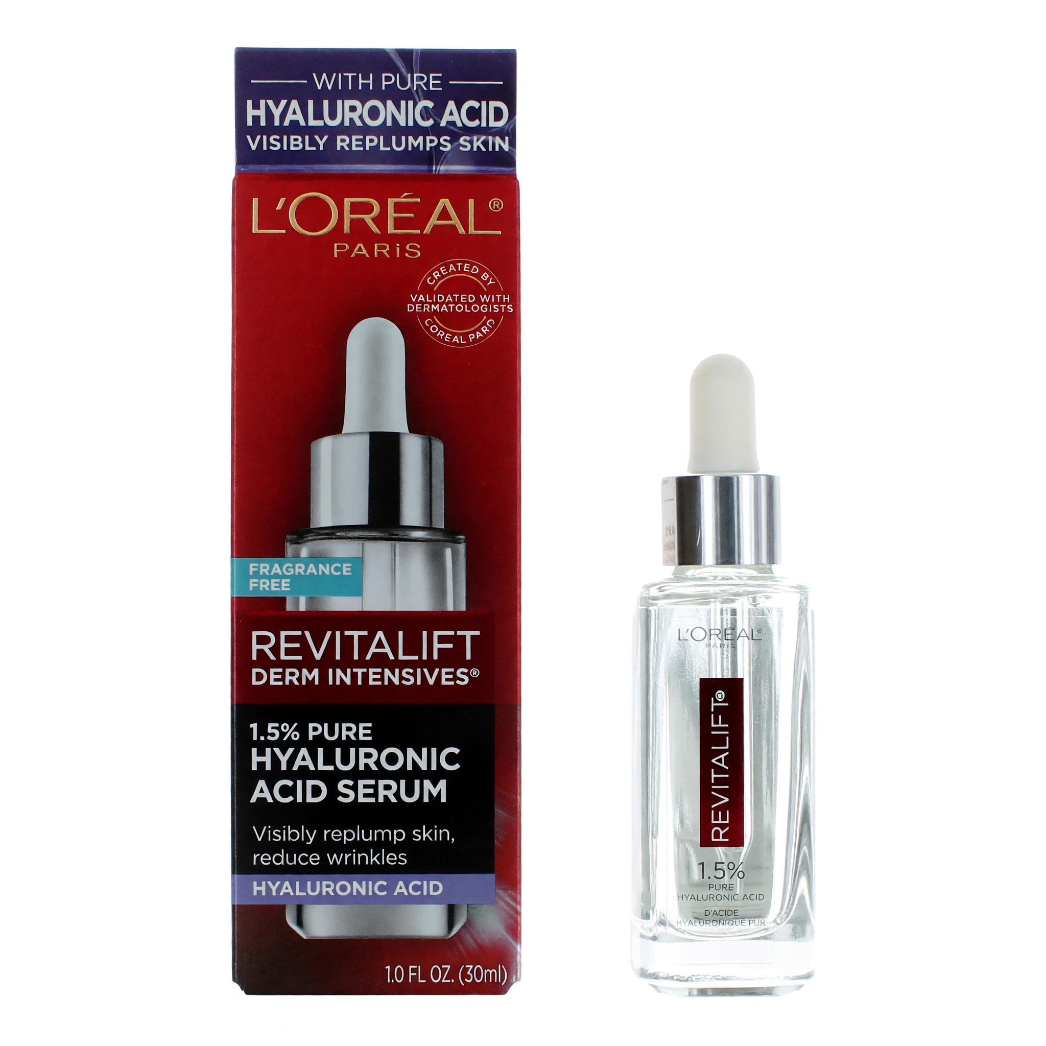 L'Oreal Paris Revitalift Derm Intensives by L'Oreal, 1 oz 1.5 pct Pure Hyaluronic Acid Serum image