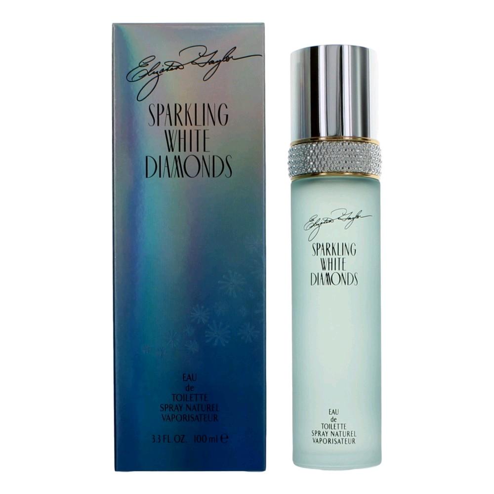 Sparkling White Diamonds by Elizabeth Taylor, 3.3 oz Eau De Toilette Spray for Women image