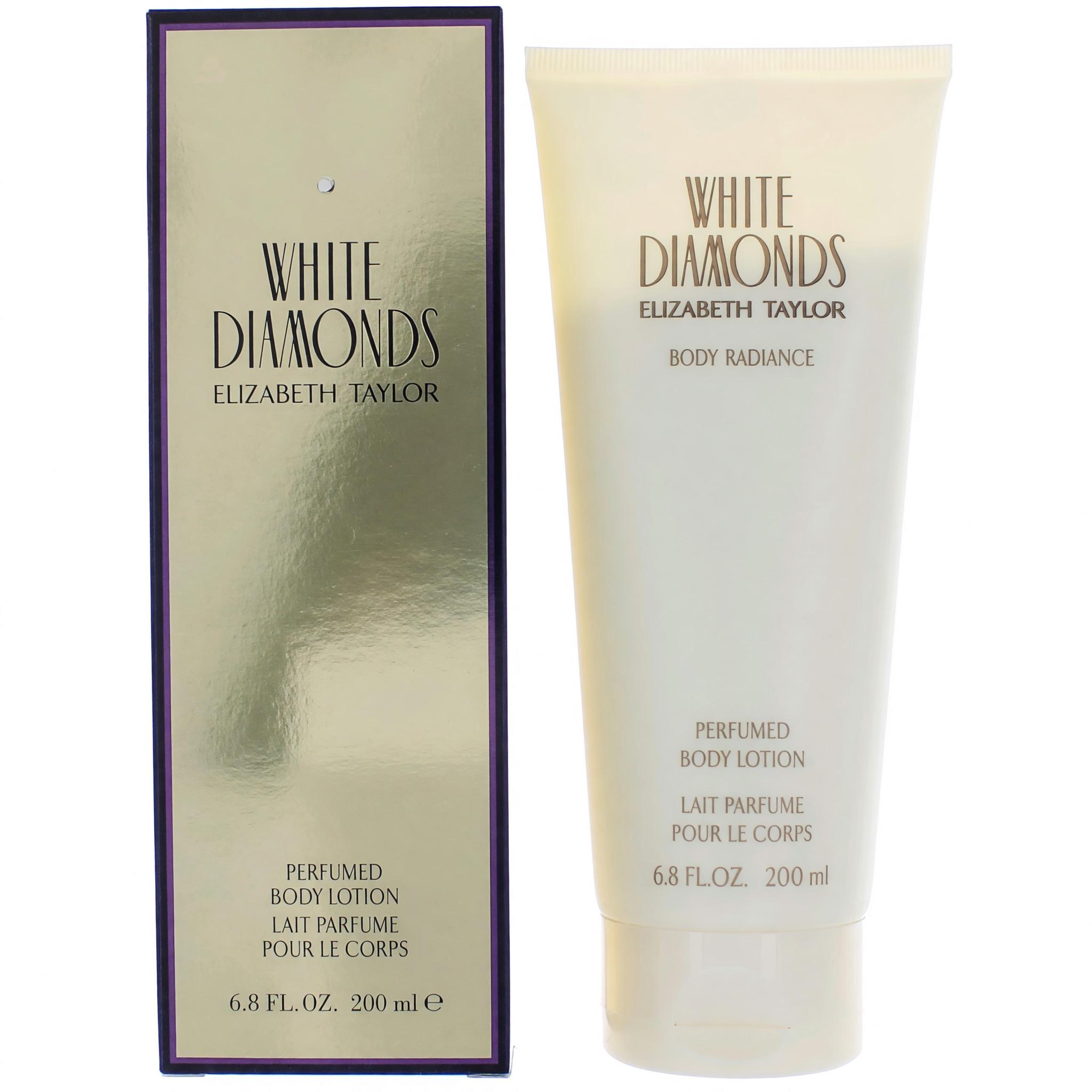 White Diamonds by Elizabeth Taylor, 6.8 oz Perfumed Body Lotion for Women image