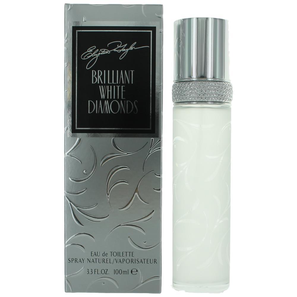 Brilliant White Diamonds by Elizabeth Taylor, 3.4 oz Eau De Toilette Spray for Women image