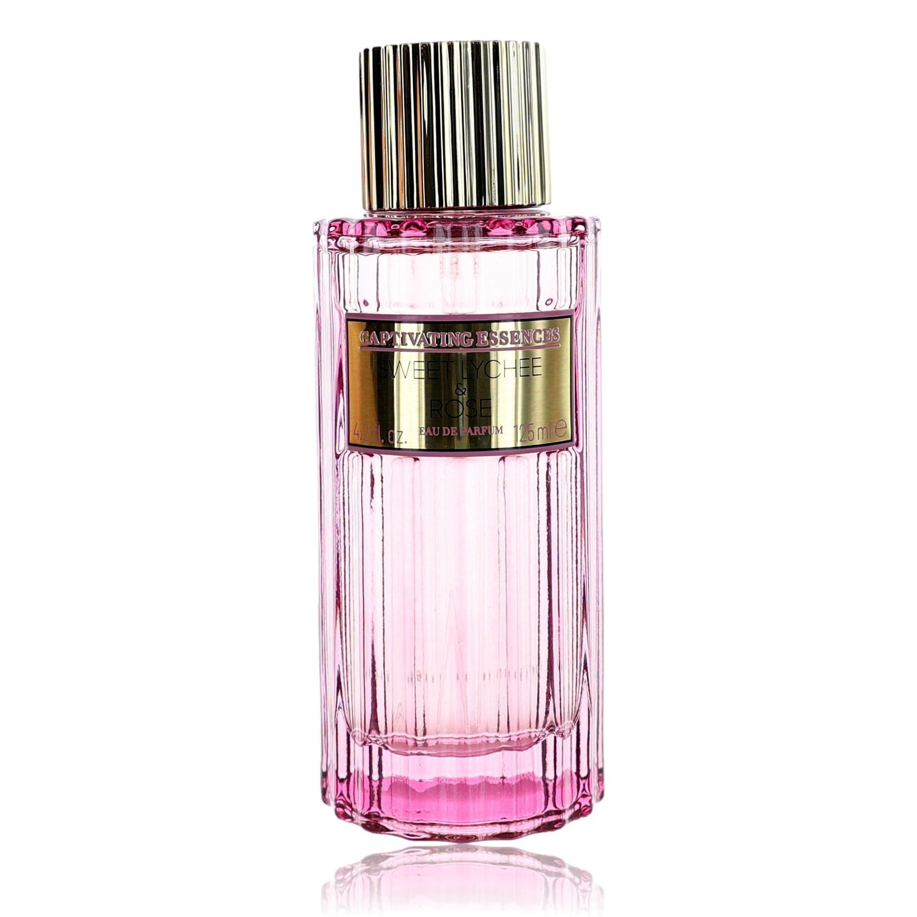 Sweet Lychee & Rose by Captivating Essences, 4.2 oz Eau de Parfum Spray for Women UNBOXED image