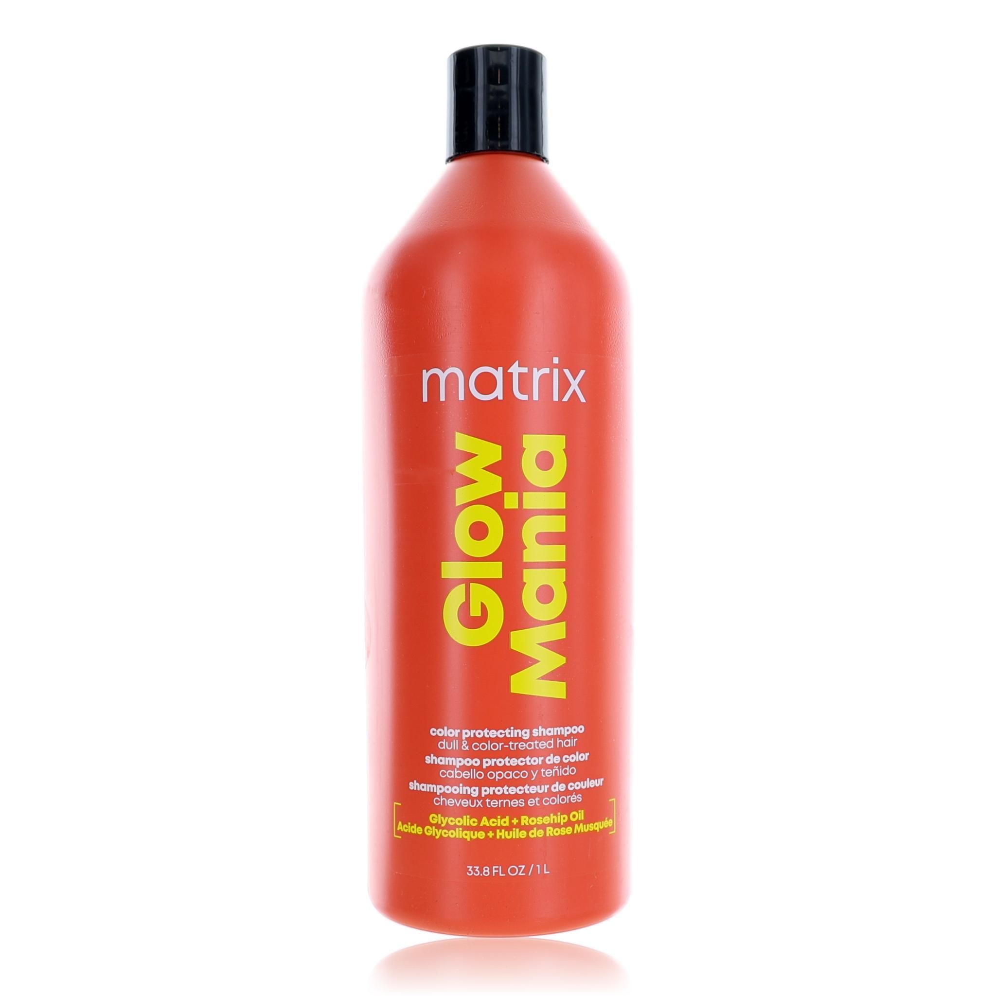 Glow Mania by Matrix, 1 Liter Color Protecting Shampoo image