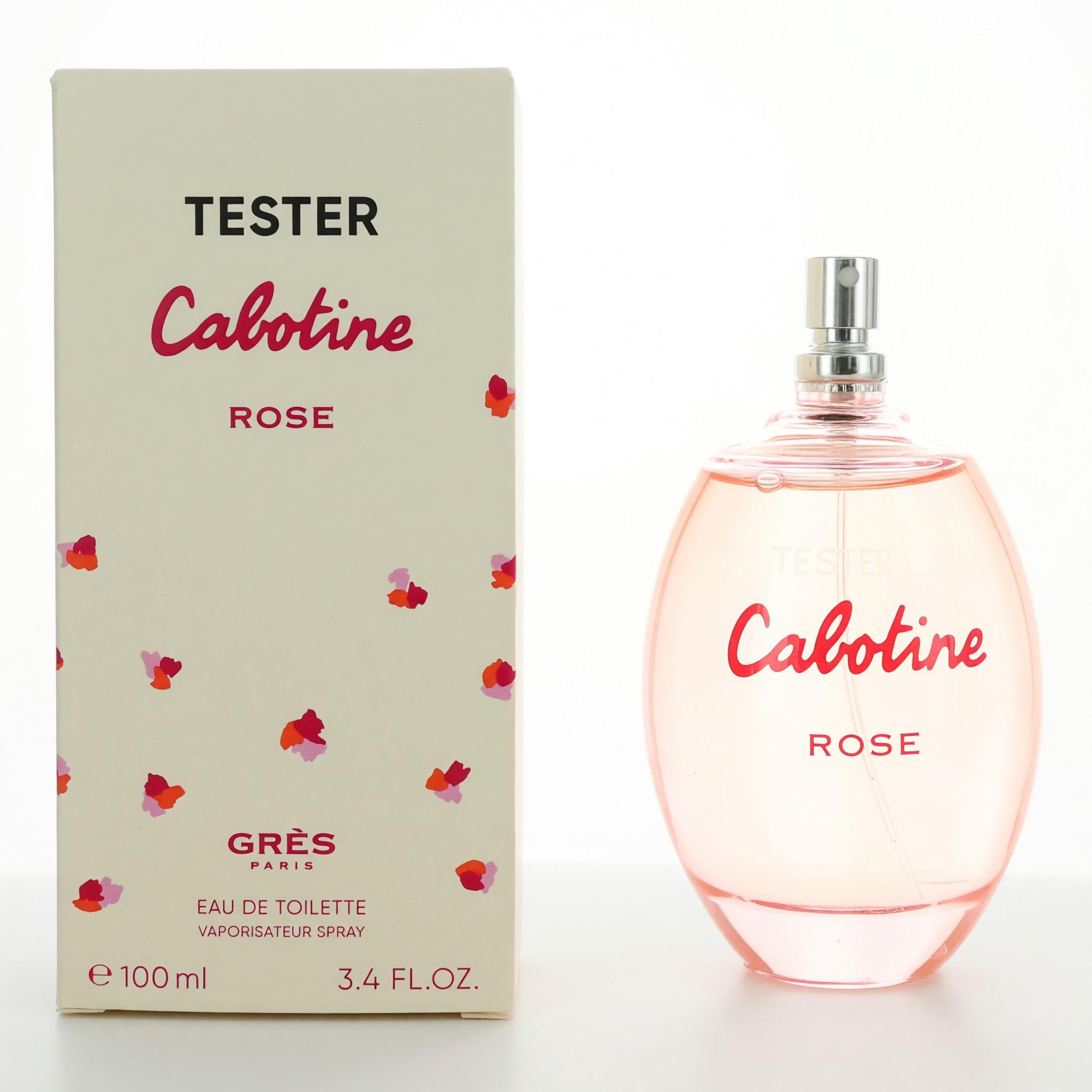 Cabotine Rose by Parfums Gres, 3.4 oz Eau De Toilette Spray for Women Tester image