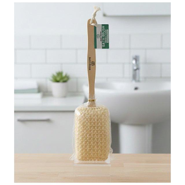 CH81684_BATH BRUSH WITH WOODEN HANDLE- 48 image