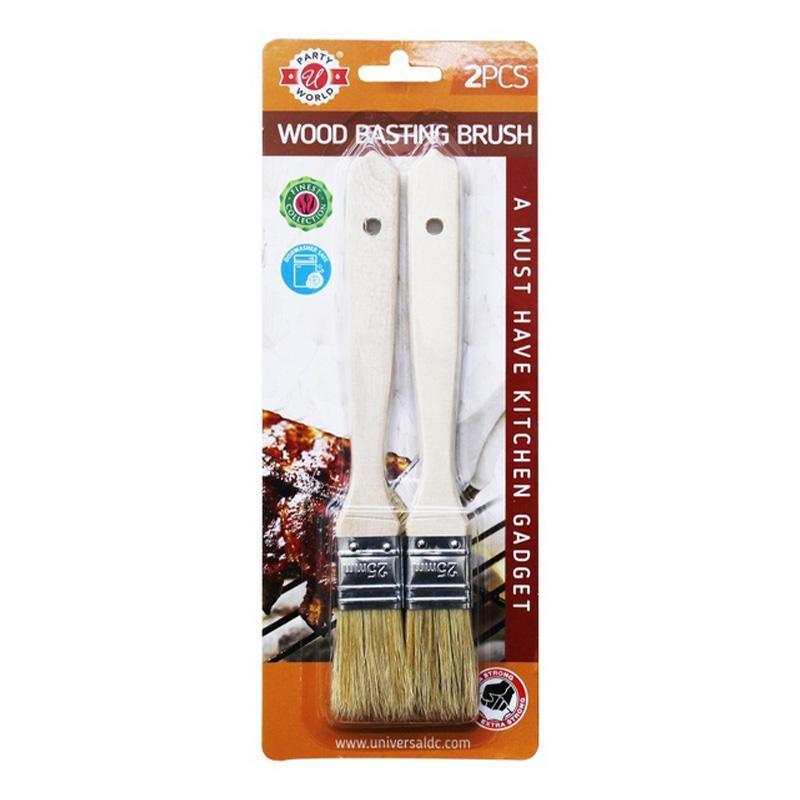 CN91378_2 PCS WOOD BASTING BRUSH-48 image