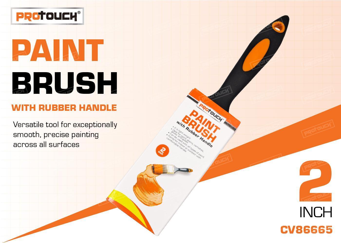 CV86665_2" RUBBER HANDLE PAINT BRUSH - 48 image