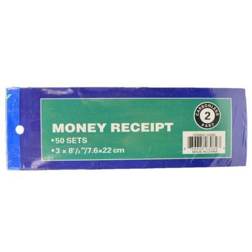 Invoice Book *Rent Or Money* Receipts 50 Sets#3082 image