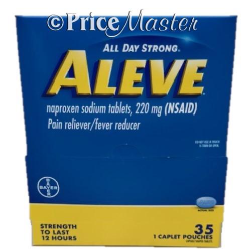 35 X 1'S Aleve Box Pouch image