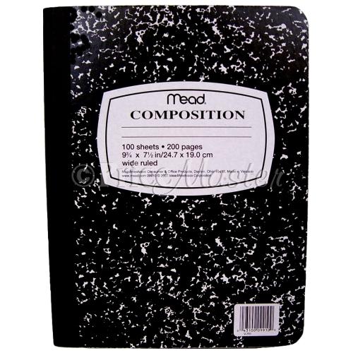 Composition Book "Mead" 100Sh #09910 image