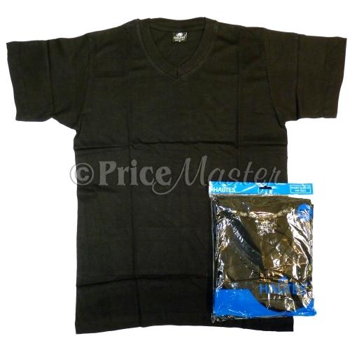 Tshirts Black *V-Neck* Large Short Sleeve image