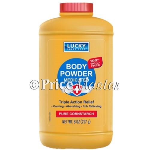Lucky Body Powder Medicated 8Oz 12Pc/Cs image