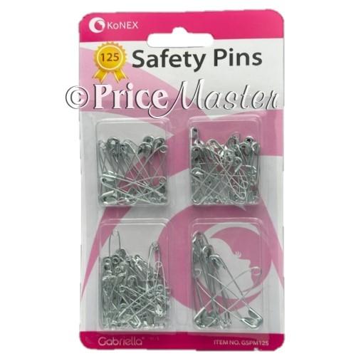 Safety Pins 125'S Blister Card #8025 image