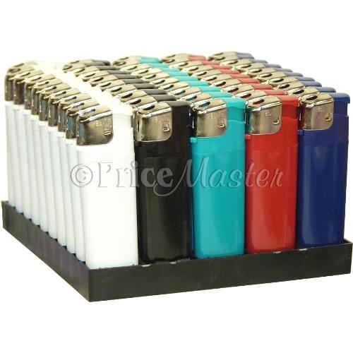 Electronic Lighter *Solid* 50Pc/Bx #80-72S/80-25B image