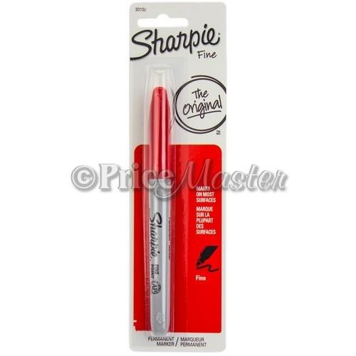 Marker Sharpie *Single* *Red* #30102 6Pc/Bx image
