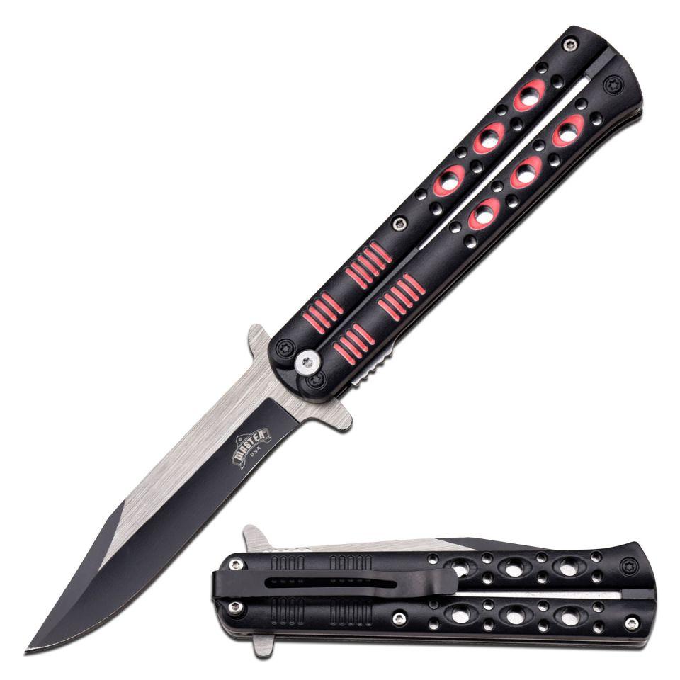 Master USA Spring Assisted Knife - MU-A120RD image