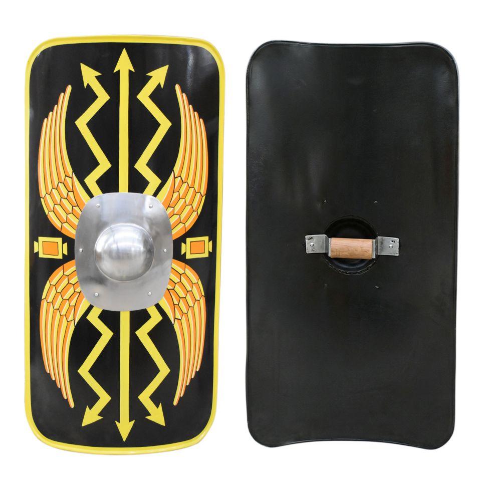 Medieval Warrior Functional Medieval Roman Armour Legion Shield TC-5001BK image