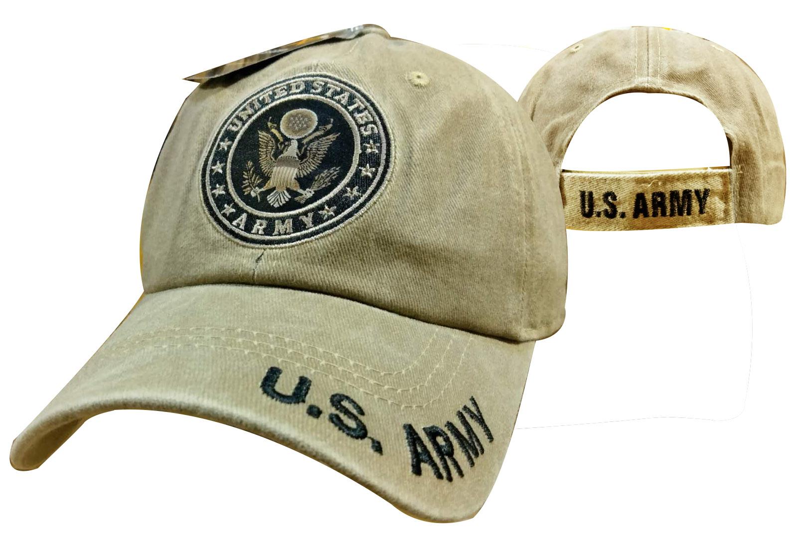 CAP504AK** Army Emblem Cap Subdue Khaki image