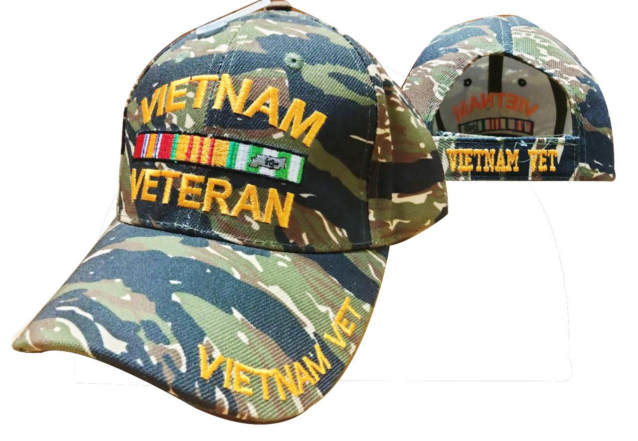 CAP607AT** Vietnam Vet Cap Tiger Strip image
