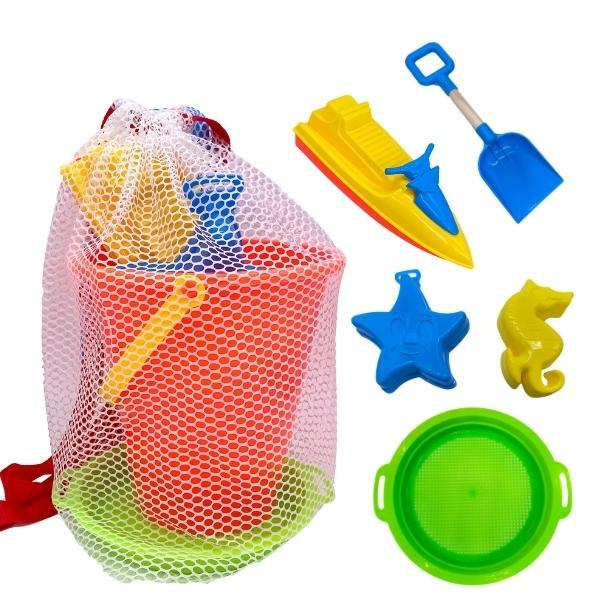 Fun Mania® Beach Backpack with Sand Toys image