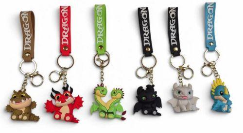 PVC Keychain – 3D How To Train Your Dragon Assortment Backpack Charm (260417008)