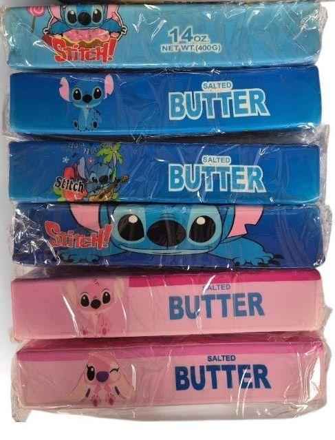 Novelty Stitch & Angel Butter Slow Rise Jumbo 9″ Stick (FR91) image