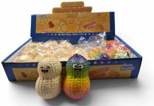 Smiling Faces Slow Rise Foam Squishy Peanut (FS2713) image