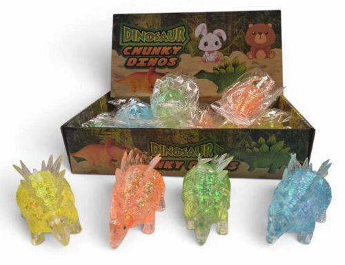 Maltose Slow Rise Gummy Glitter Dinosaur (T6695) image