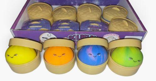 Flour Based Mini Rainbow Dumplings Squishy Shrink Wrapped (TYQ038)