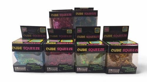 Glitter Ice Cube Squishy 2″Assorted Colors (YT1818) image