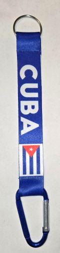 CUBA FLAG LANDYARD BADGE HOLDER