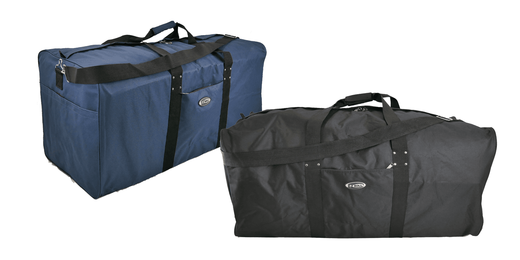 36 inch Extra Large Foldable Duffel Cargo Bag, Storage & Travel Bag for Sports Gear, Equipment-Navy image