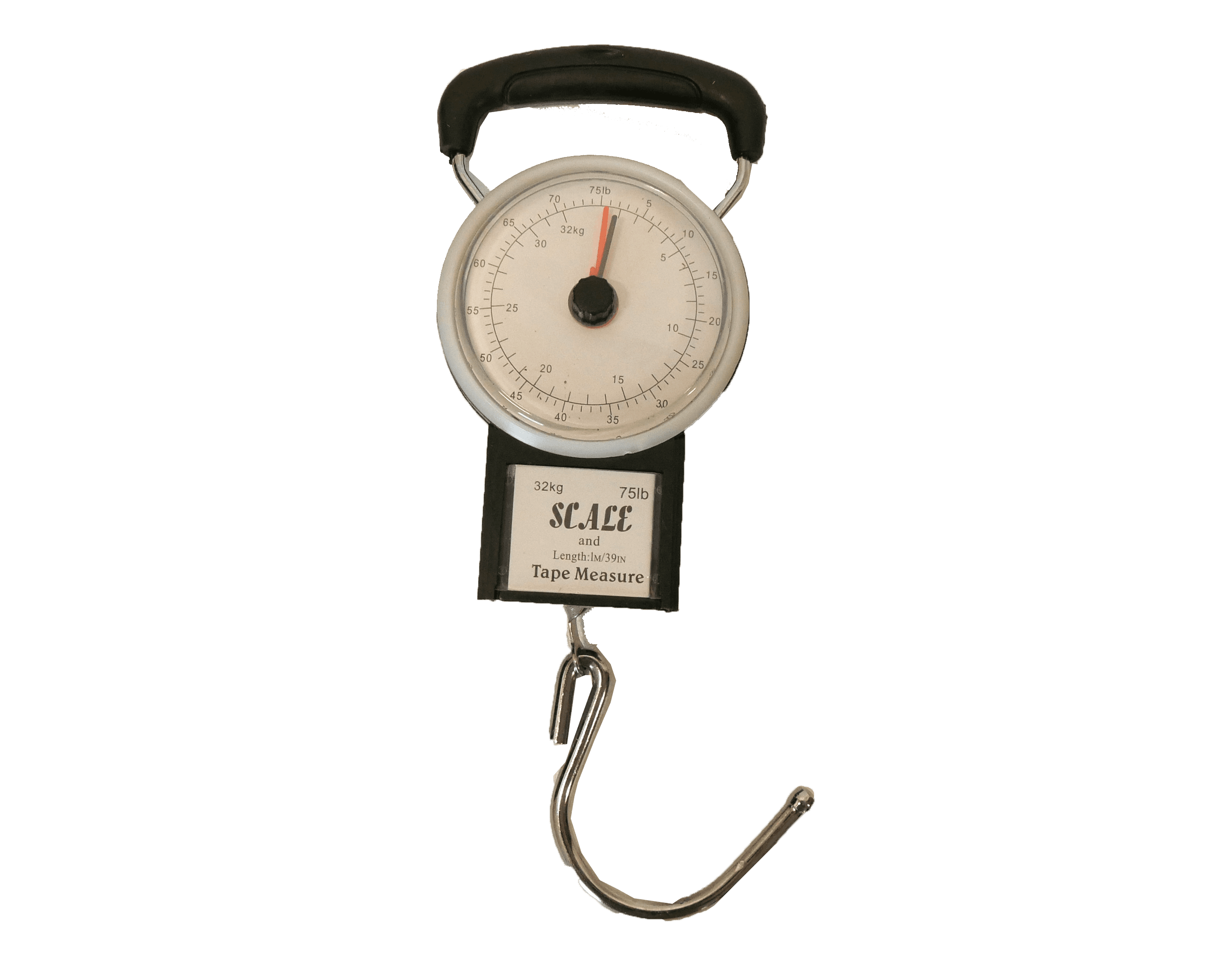 Stop & Lock Luggage Scale with Tape Measure image