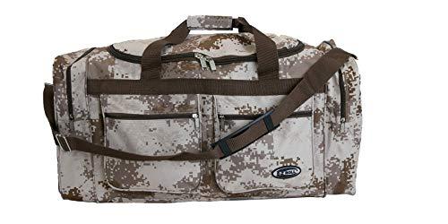 "E-Z Roll" 30" Extra Large Desert Digital Camouflage Duffel Bag/Outdoor Gear Bag/Travel Bag