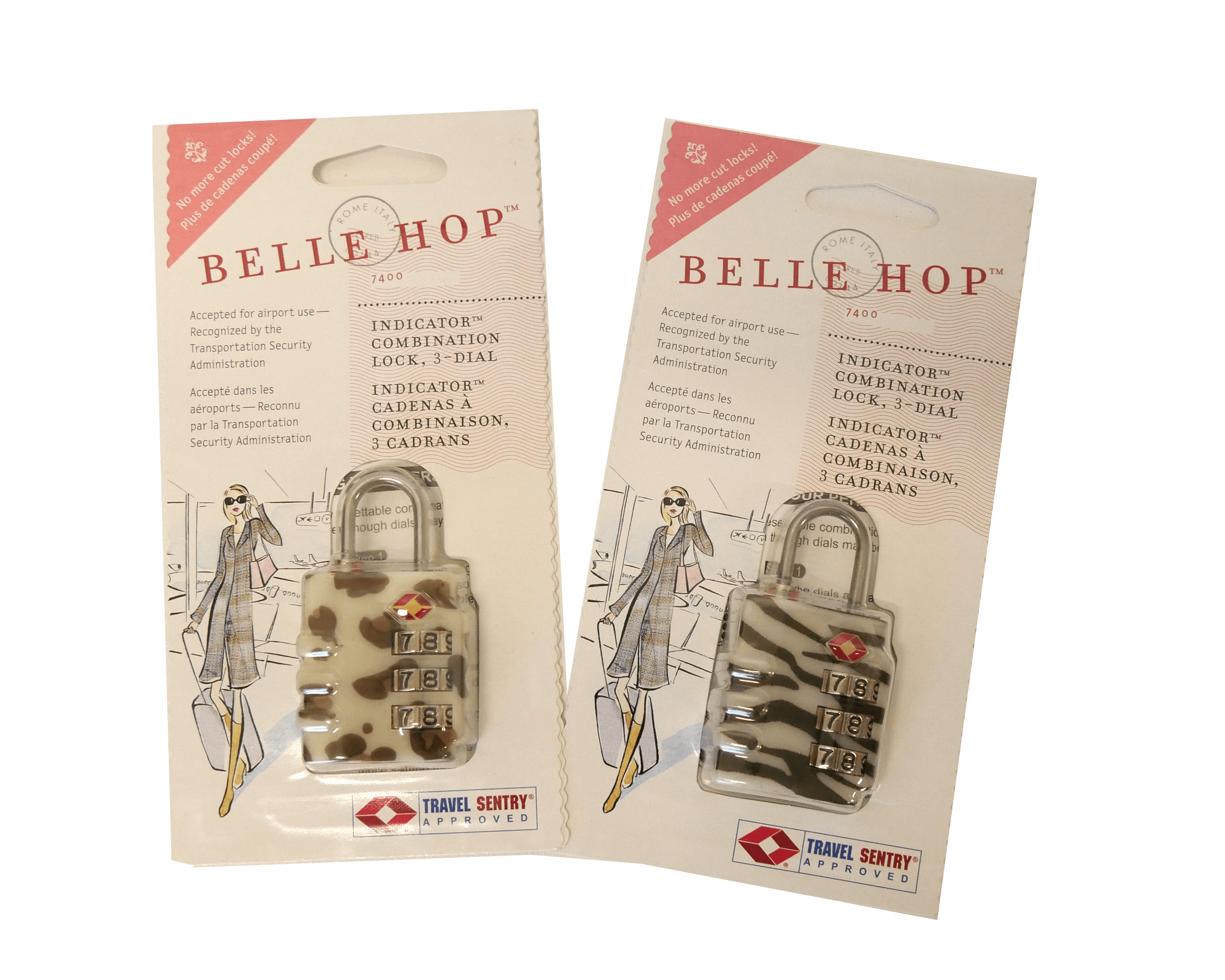 3-Dial TSA Combination Luggage Lock image