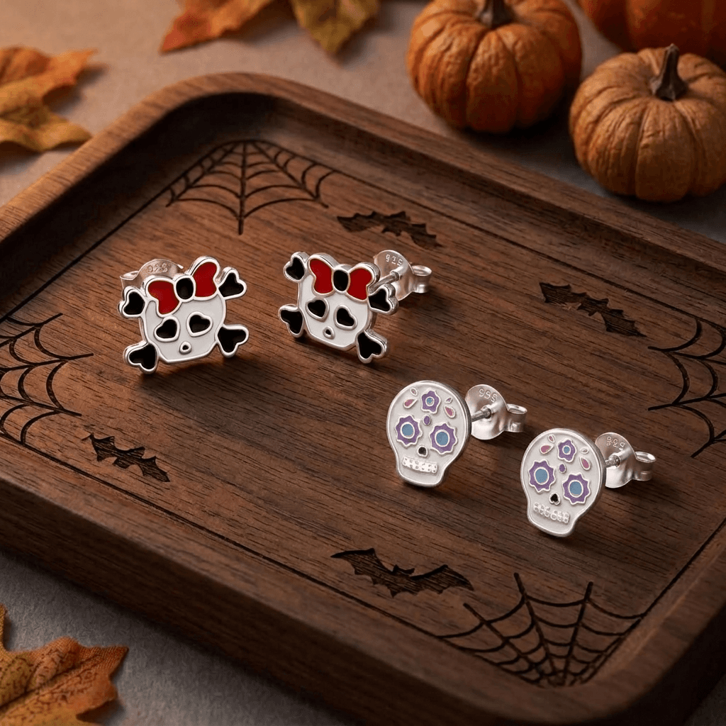 Skull-Themed Halloween Jewelry image
