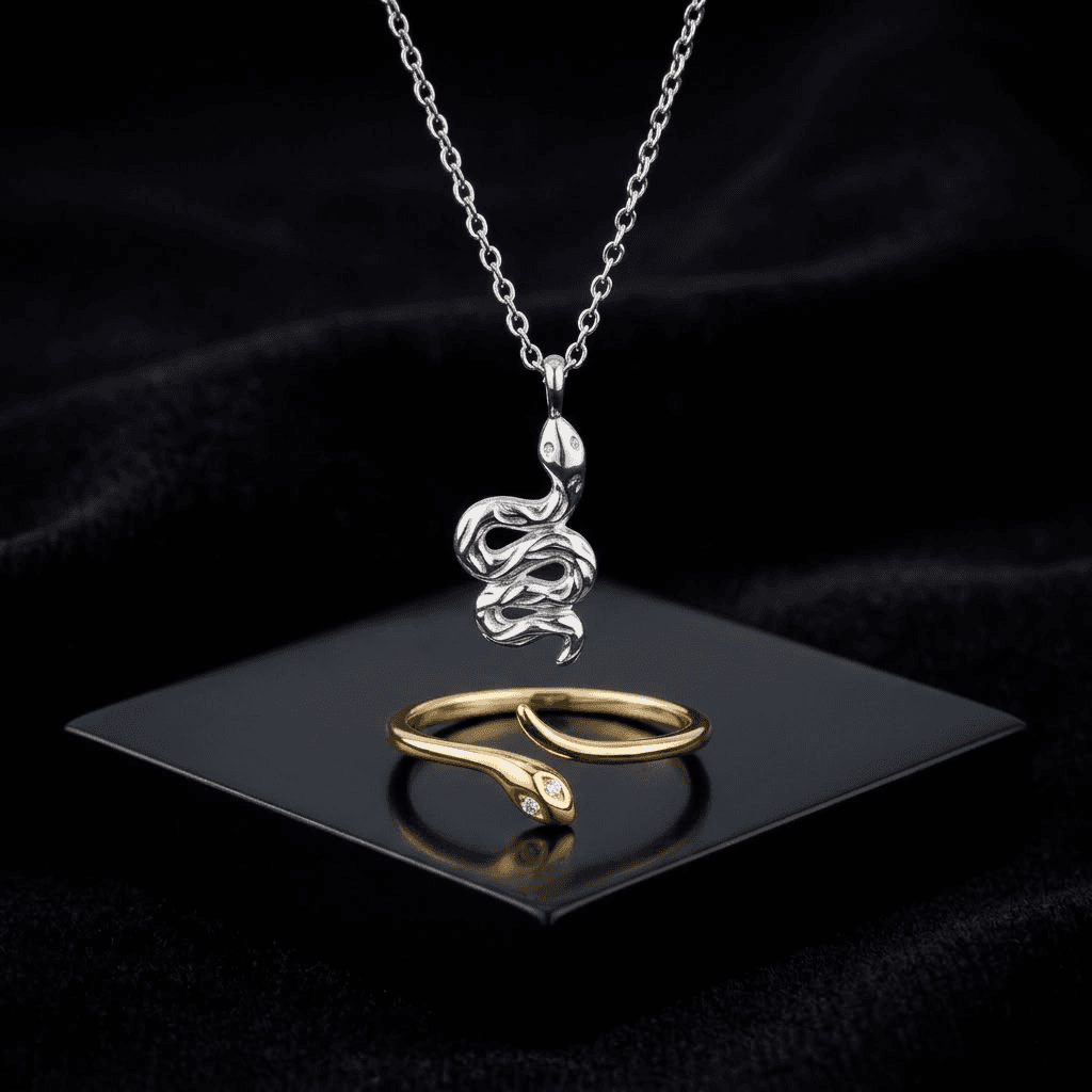 Snake-Themed Jewelry image