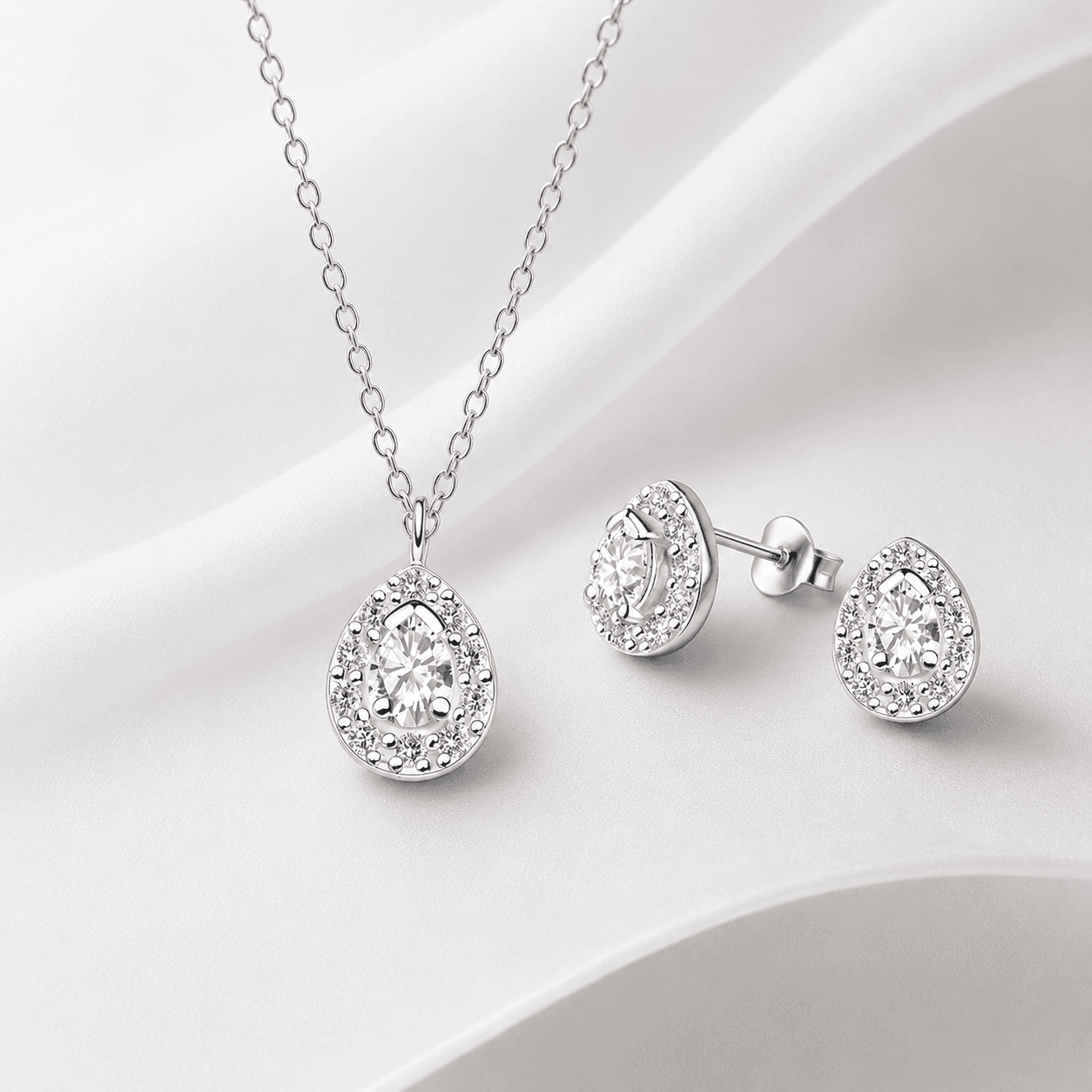 Wholesale Teardrop Stud Earrings – Low MOQ, Factory Direct image