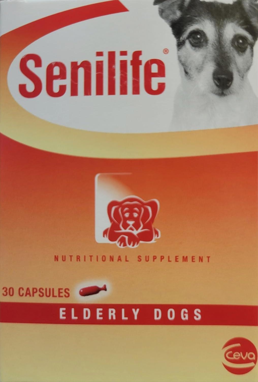 SEGMINISMART CEVA Animal Health D59010B Senilife Nutritional Supplement for Elderly Dogs- 30 capsules/ box image