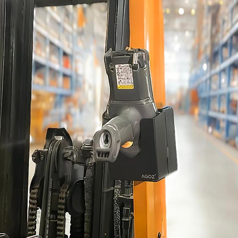 Metal Forklift Holder for Datalogic Skorpio and Falcon Scan Guns image