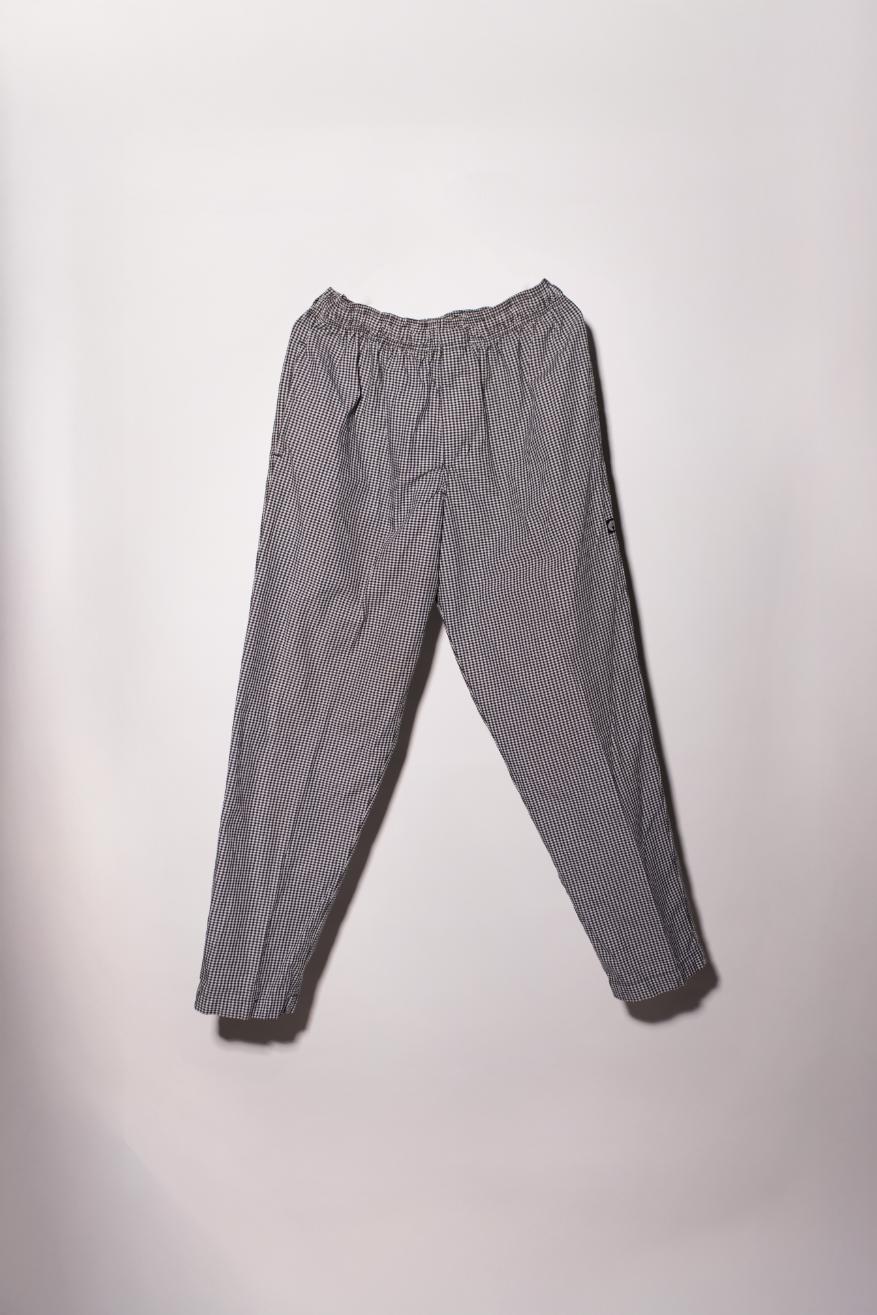 Men's Houndstooth Check Chef Pants (Used)