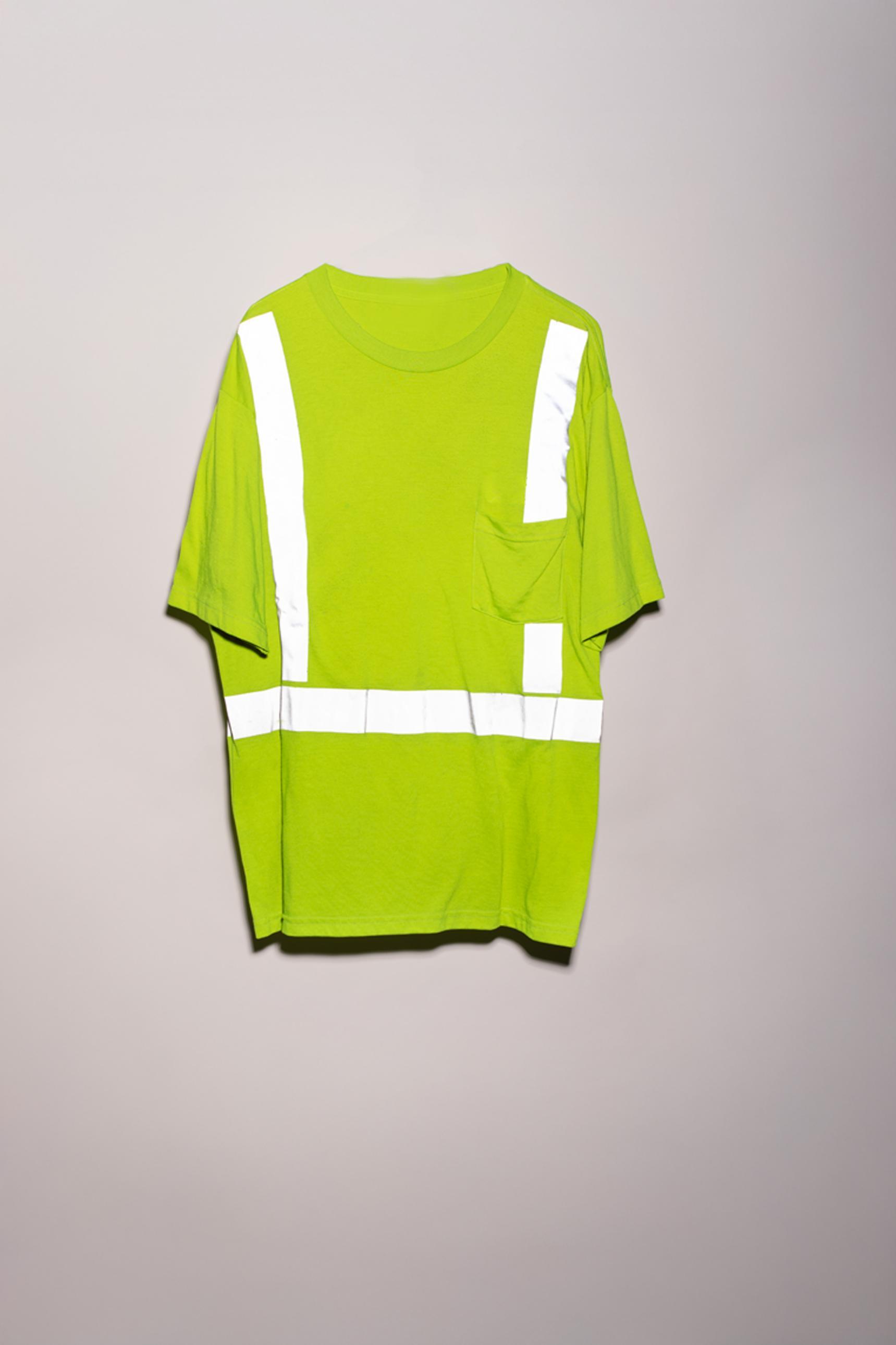 Men's Hi-Vis Safety T-Shirt - Lime Yellow (Used) image