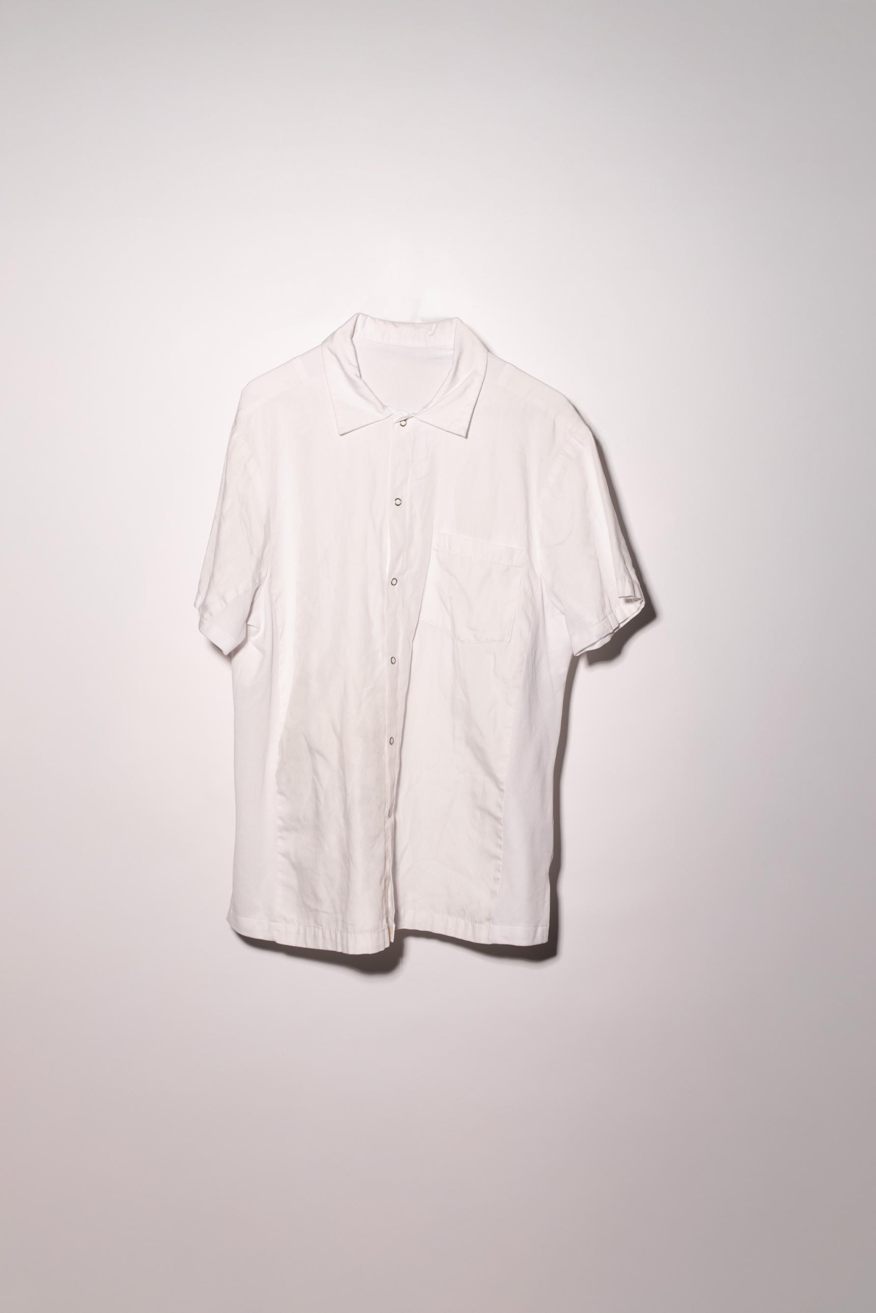 Men's White Short Sleeve Cook Shirt (Used) image
