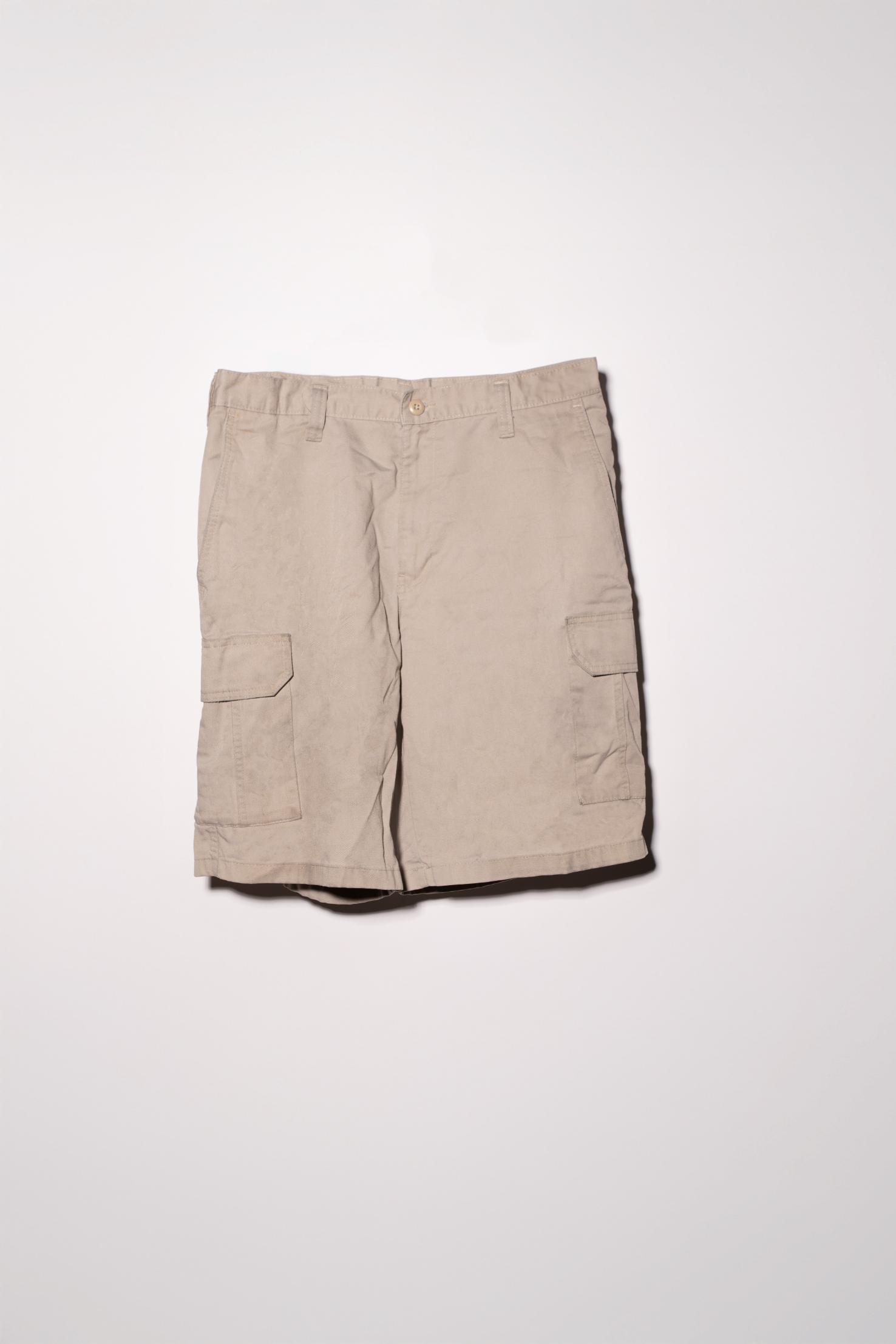 Men's Khaki Cargo Work Shorts (Used) image