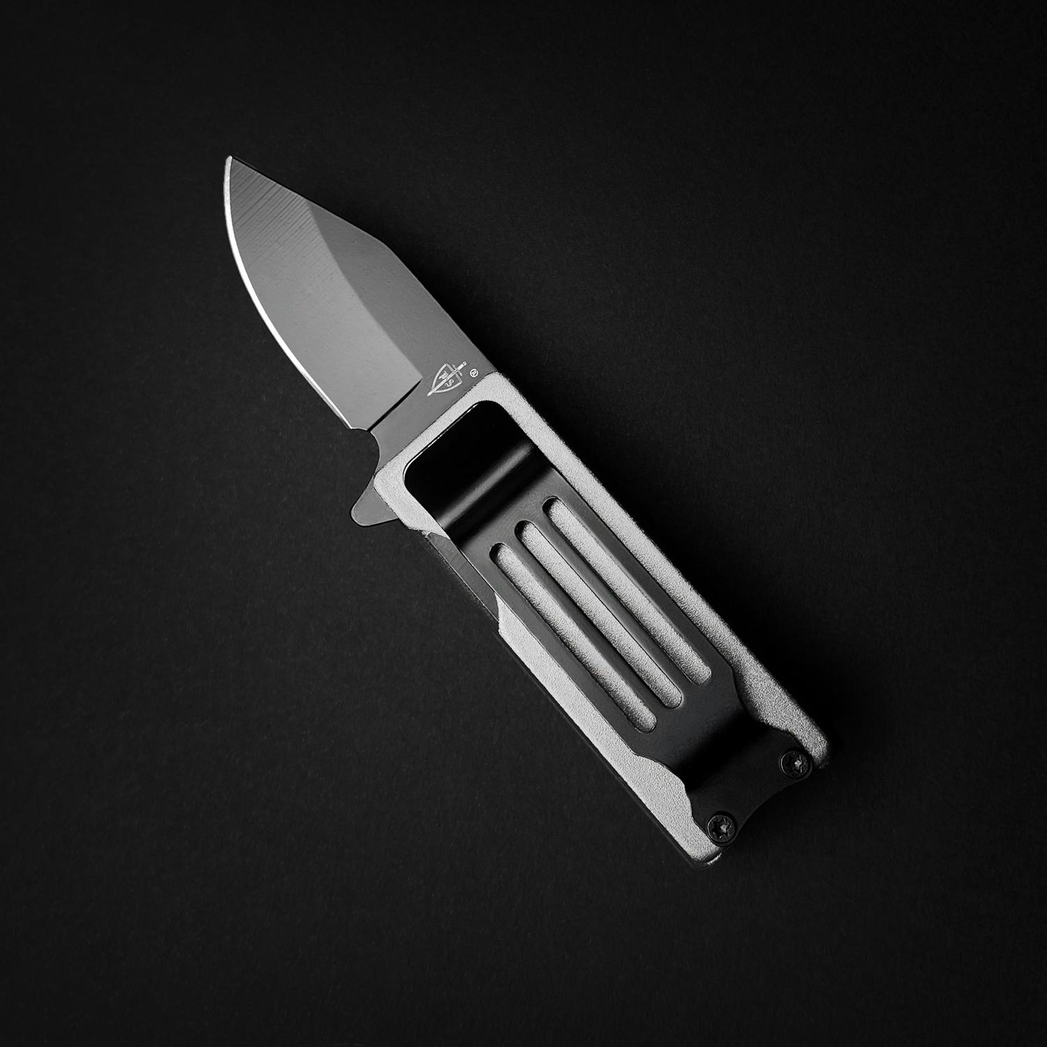 4 1/2" Silver Spring Assisted lighter Knife image