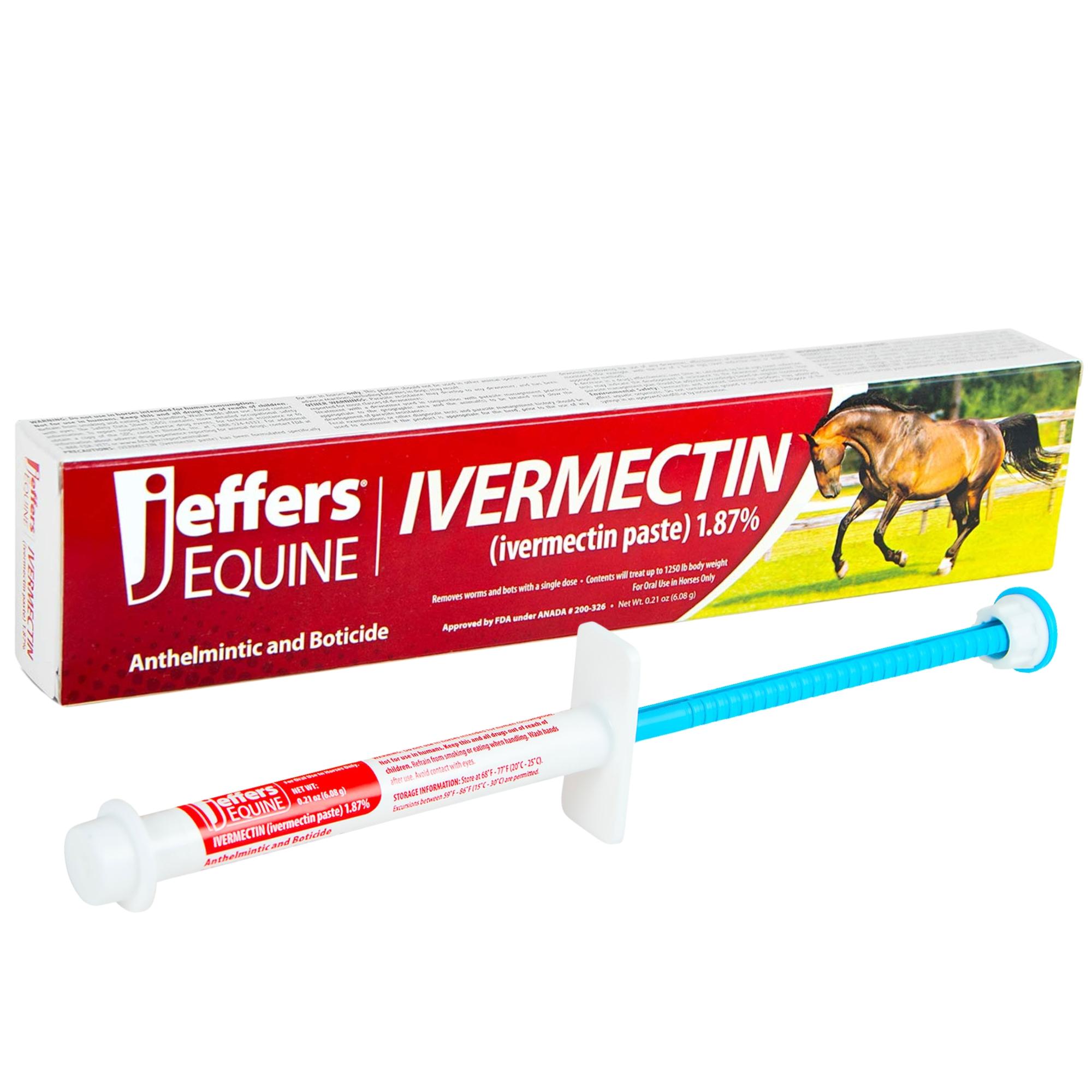 Jeffers Ivermectin Gel Dewormer for Horses image