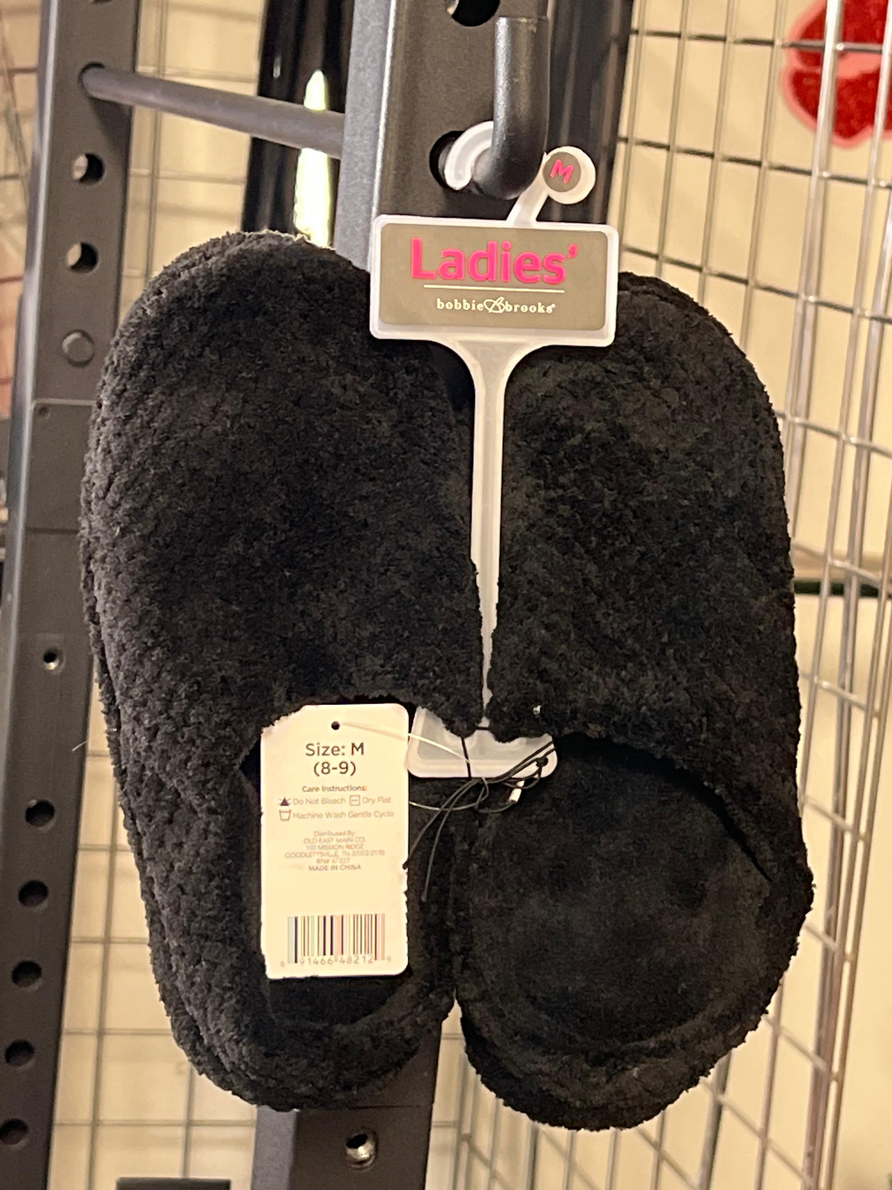 LADIES COZY PLUSH SLIPPERS