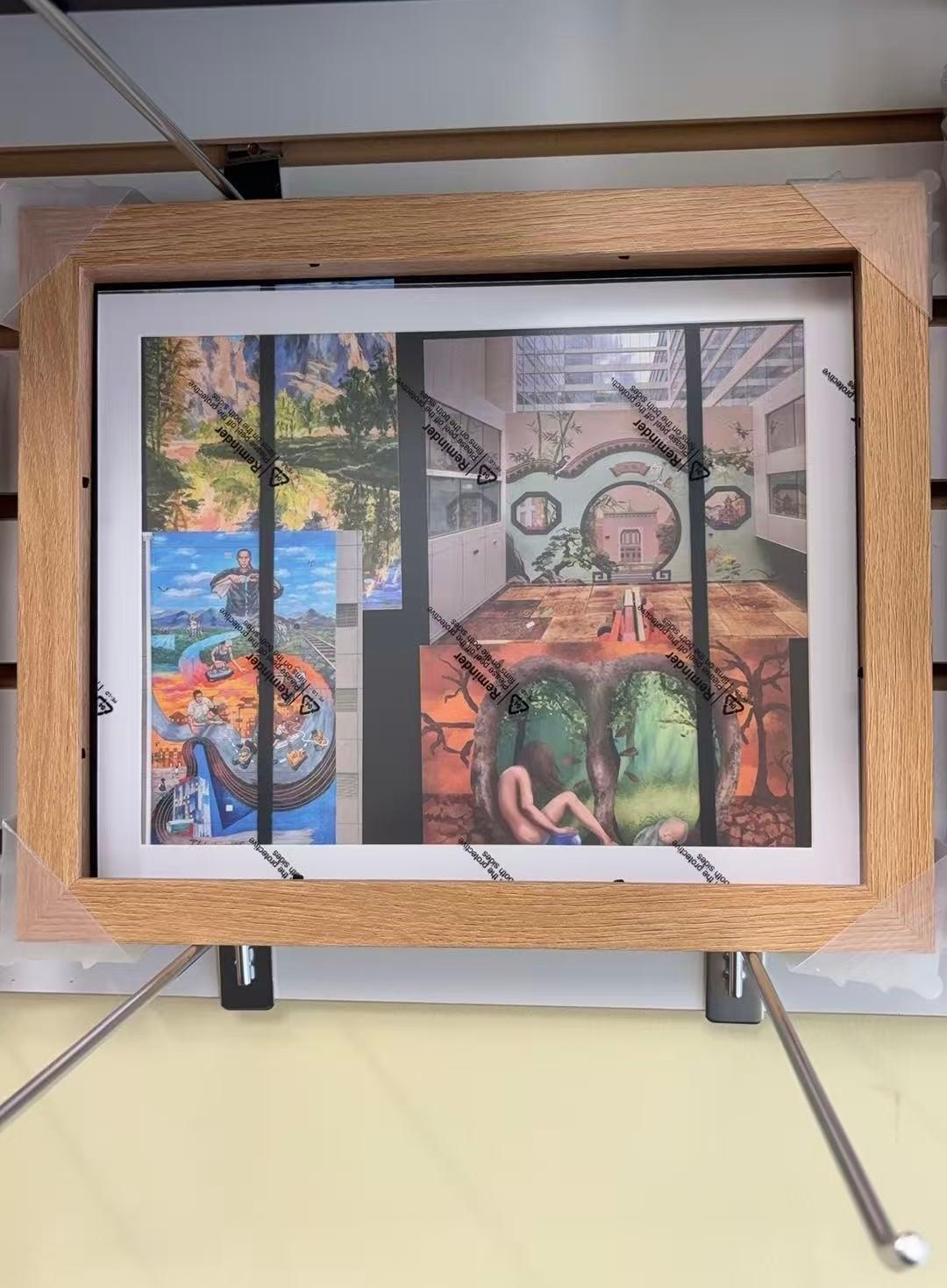 8.5 X11in Children's Art Frame 相框 image