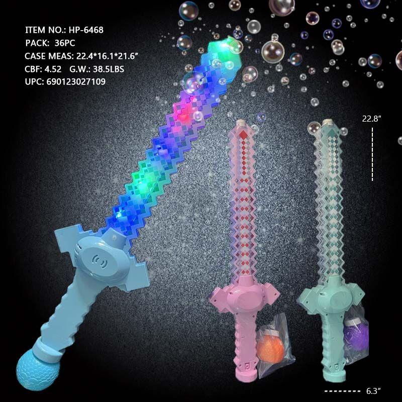 22.8" PIXEL BUBBLE SWORD W/ LIGHT