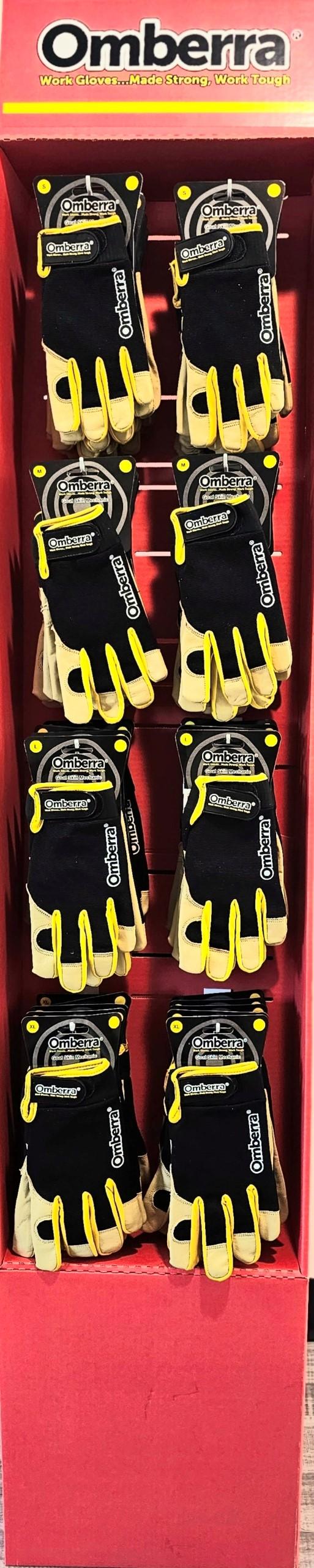 Goat Skin Mechanics Leather Work Glove Floor Shipper image