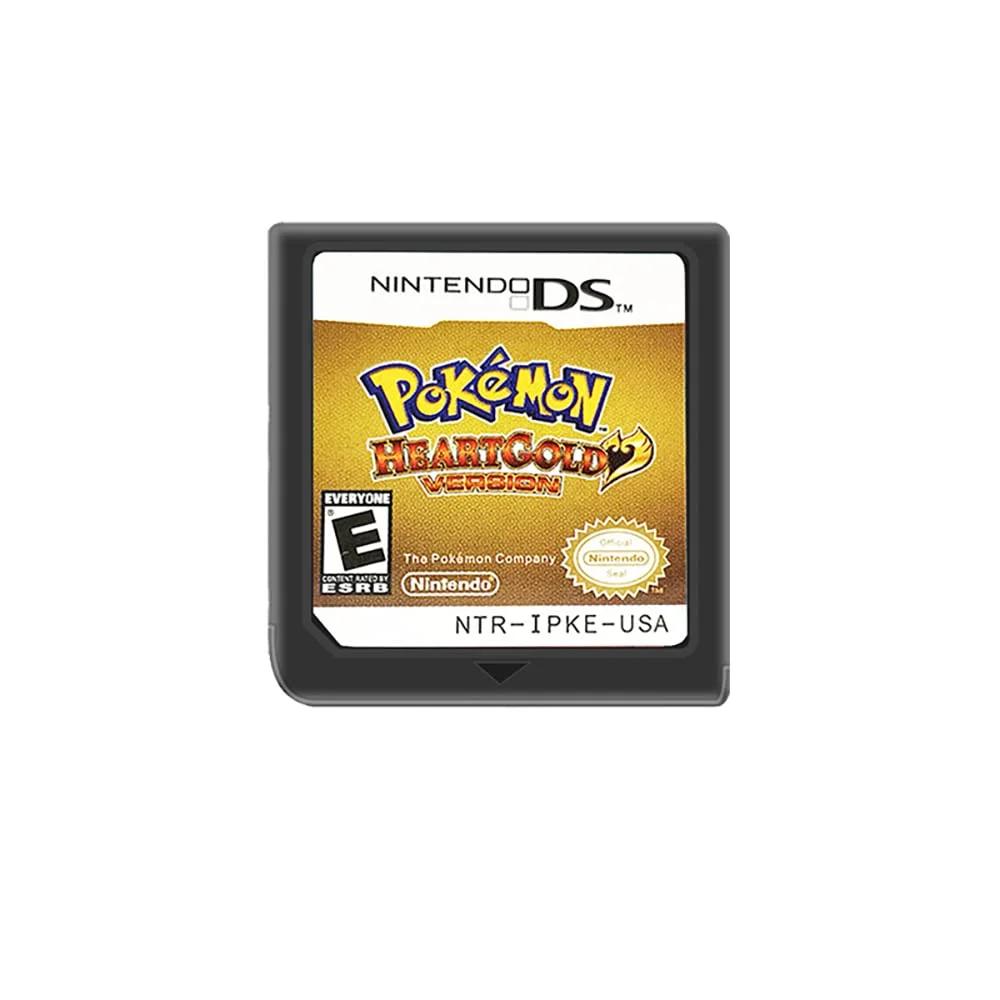 Heart Gold NDS Combined card 3DS NDS Game Card US Version image